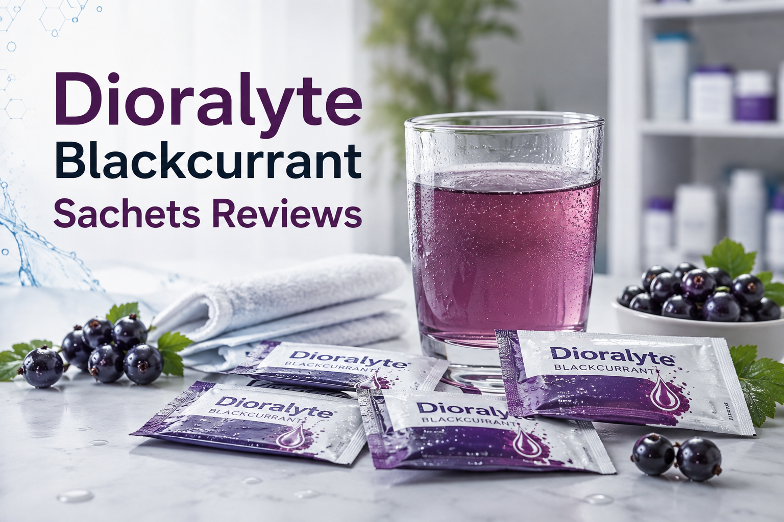 Dioralyte Blackcurrant Sachets Reviews