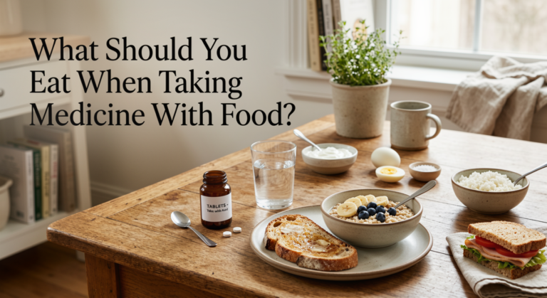 What Should You Eat When Taking Medicine With Food?