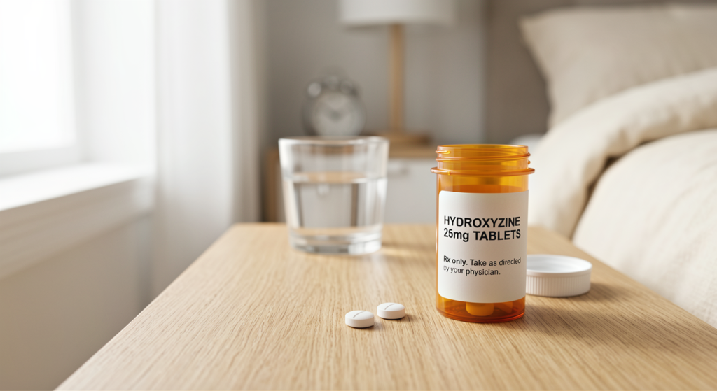 Can i Take 2 Hydroxyzine 25 Mg at The Dame Time