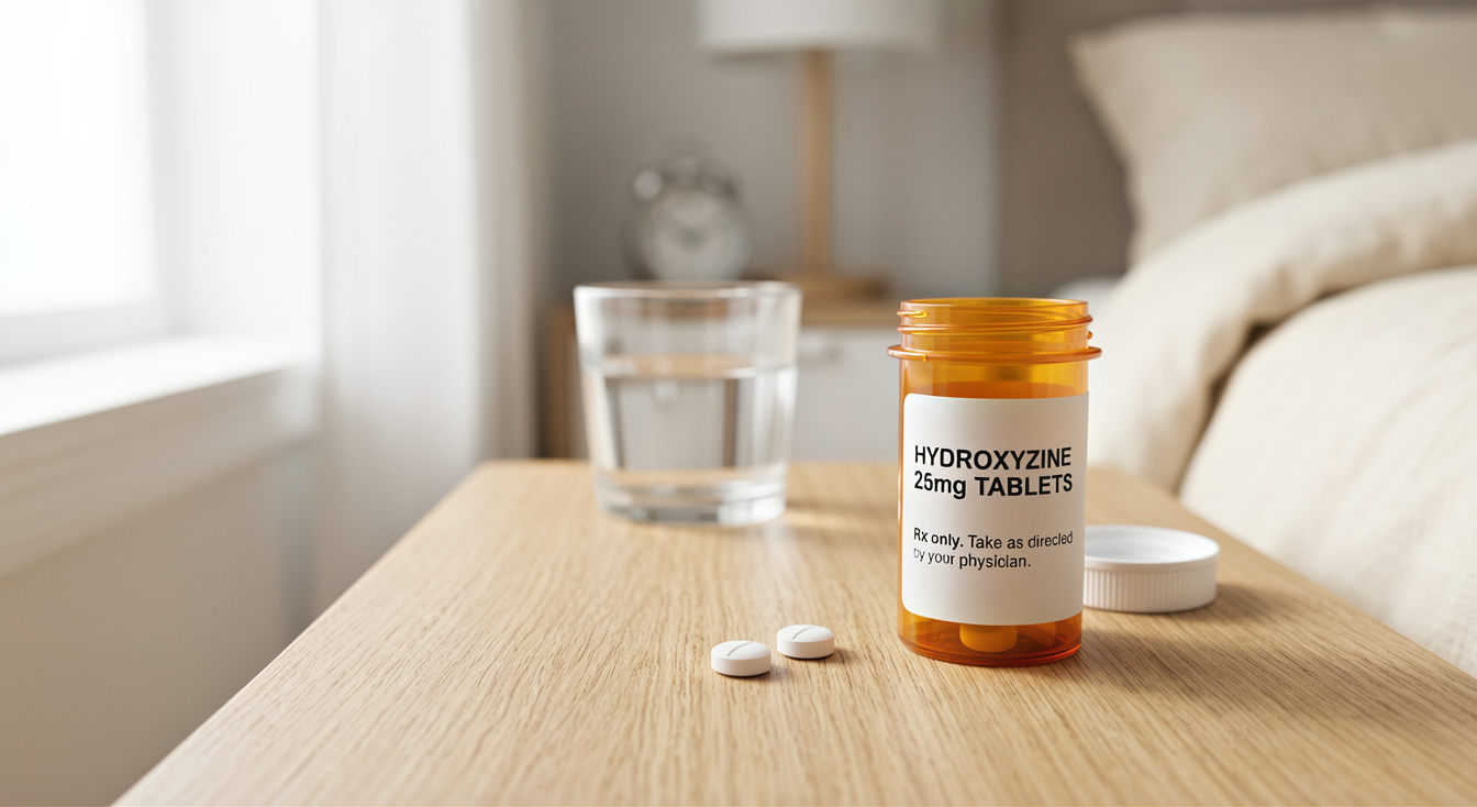Can i Take 2 Hydroxyzine 25 Mg at The Dame Time